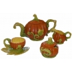 Plaster Molds - Pumpkin Tea Pot & Lid